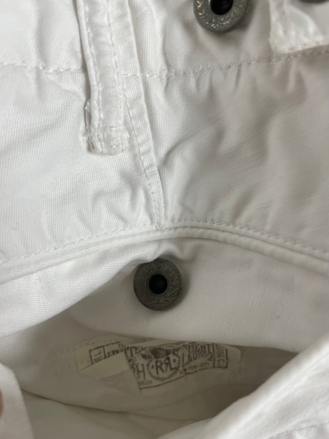 RRL 화이트 레지먼트 립스탑 카고 쇼트 반바지(30) 상품이미지9