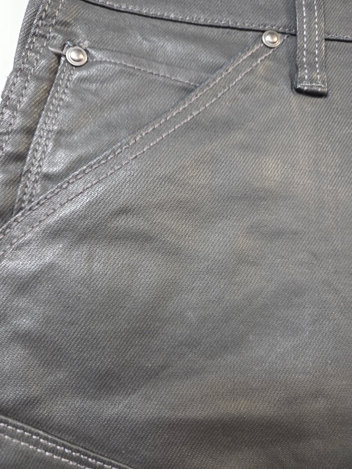 G-Star RAW 블랙 코팅진(W28/L30) 상품이미지3