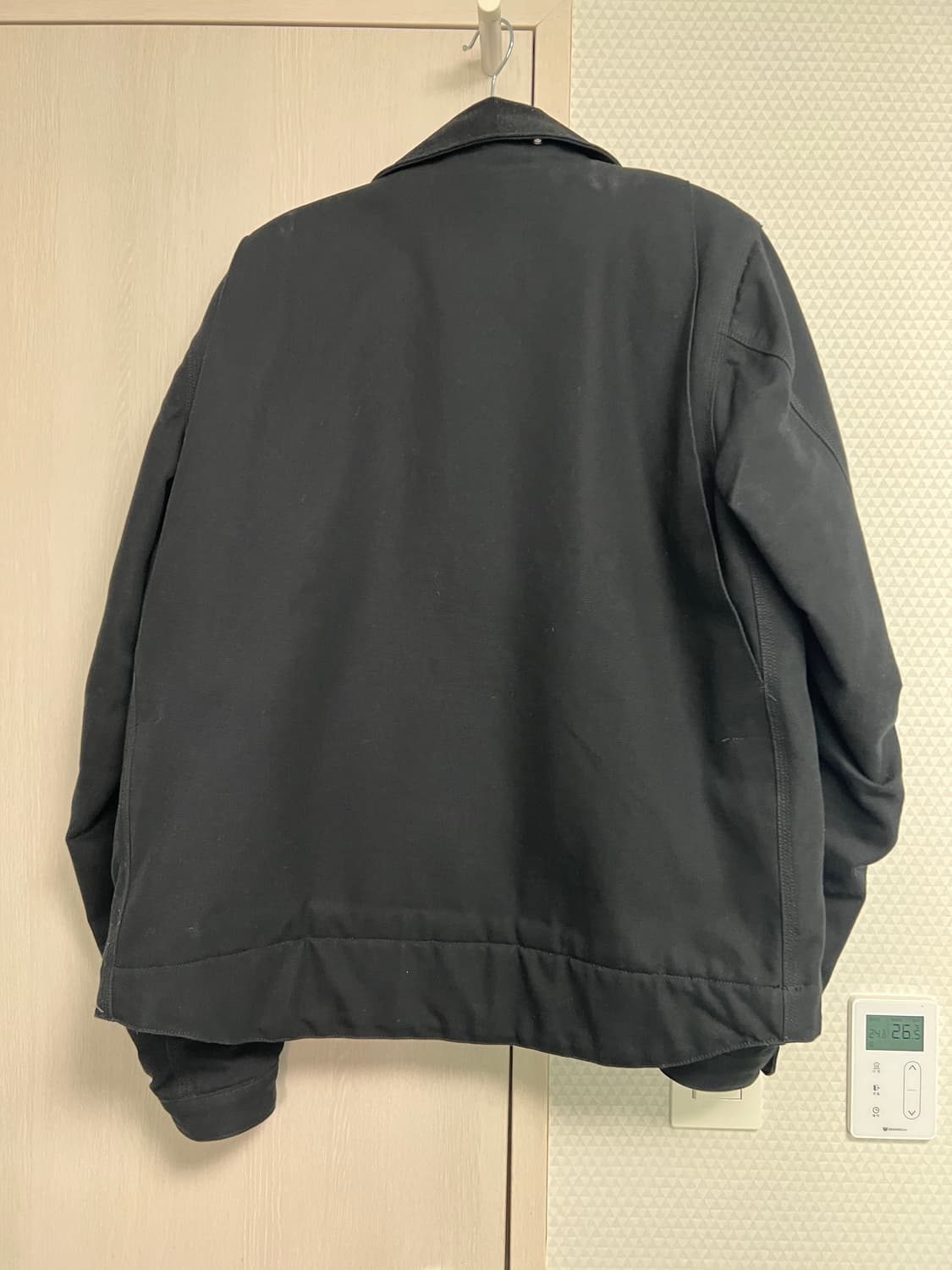 칼하트 덕 디트로이트 자켓 블랙 M 사이즈 팝니다 상품이미지2