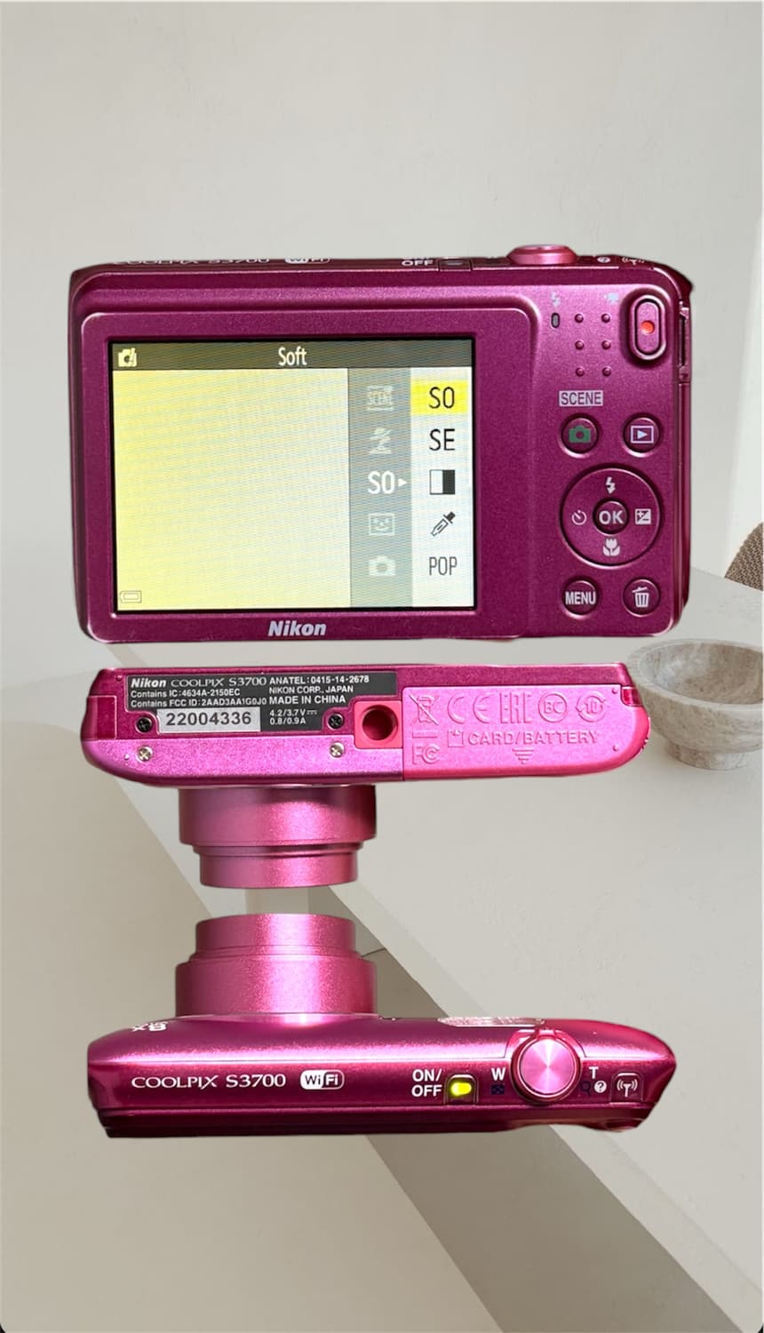 Wifi,에스파픽!) 니콘 coolpix S3700 디카 빈티지 캠코더 상품이미지2