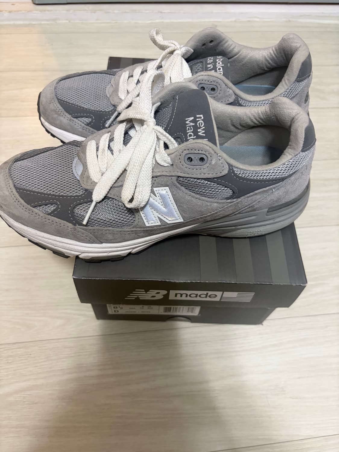 뉴발란스 뉴발993 판매합니다 265 상품이미지1