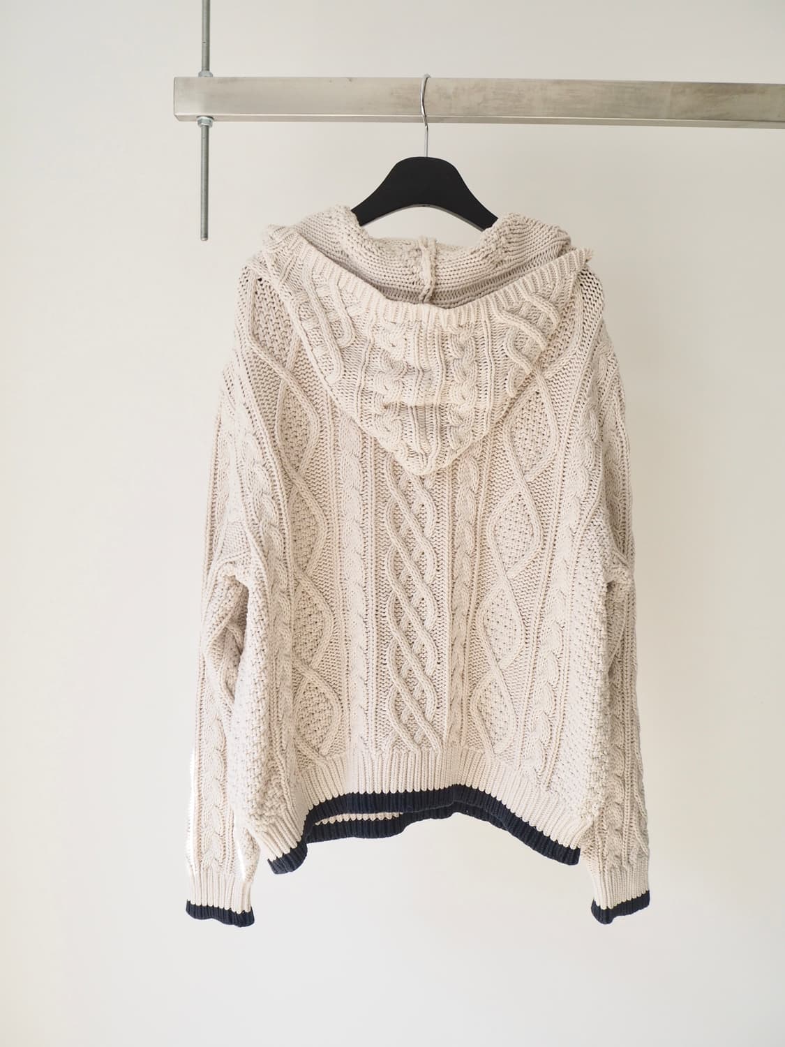 1990's GOOD ENOUGH knit hoodie  상품이미지4