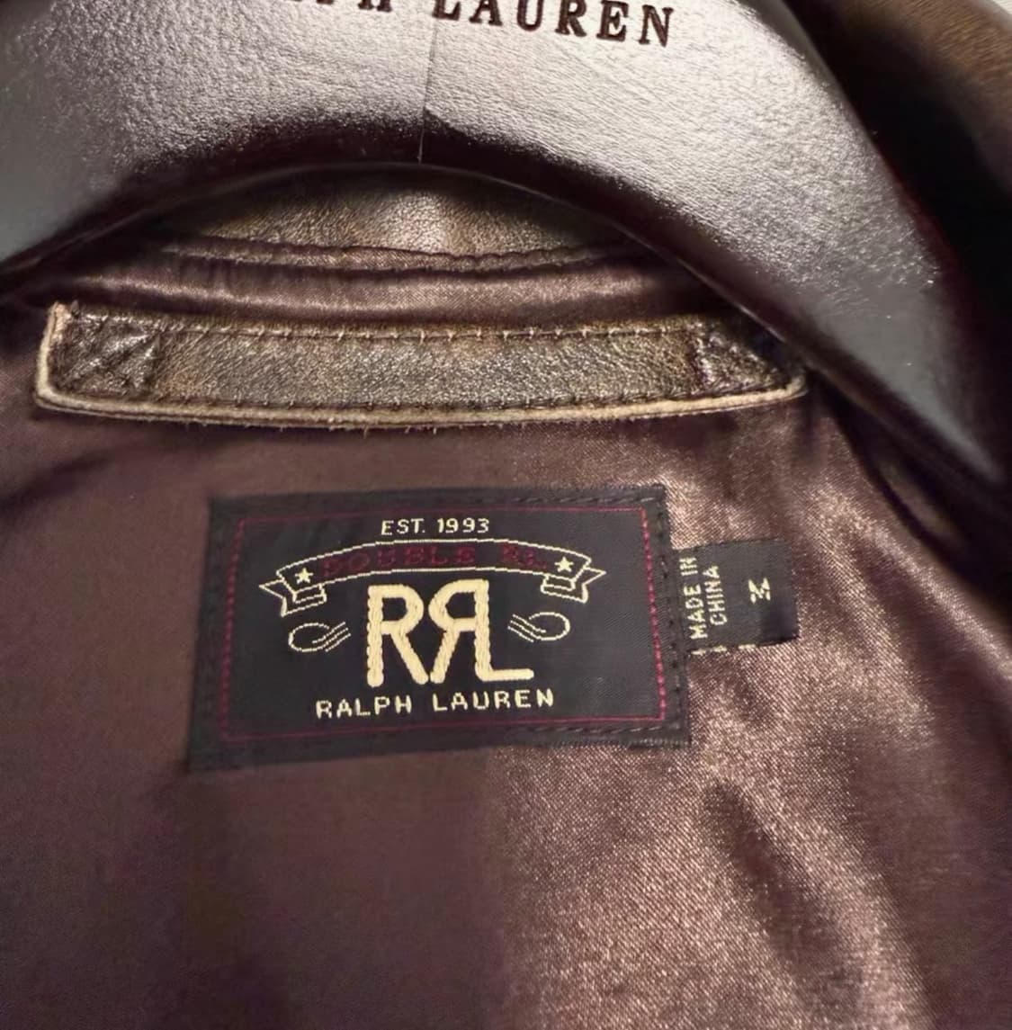 rrl 오웬스 가죽자켓 m 상품이미지4