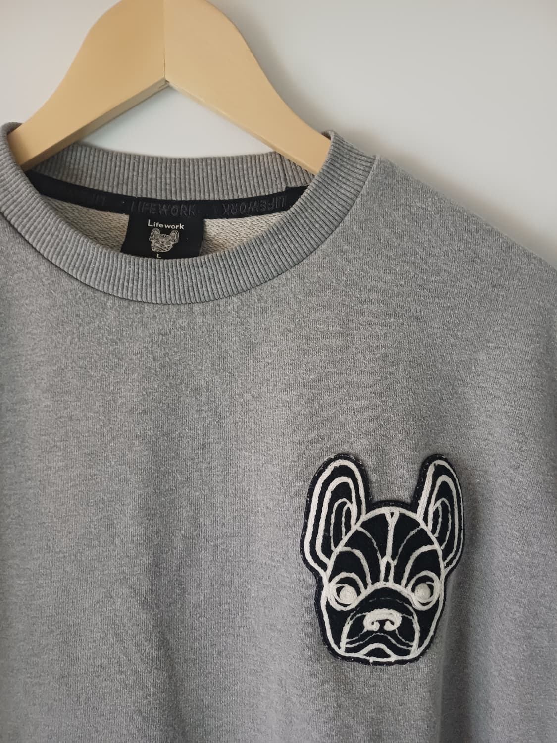 라이프워크 LifeWork 그레이 맨투맨 [L] 상품이미지2