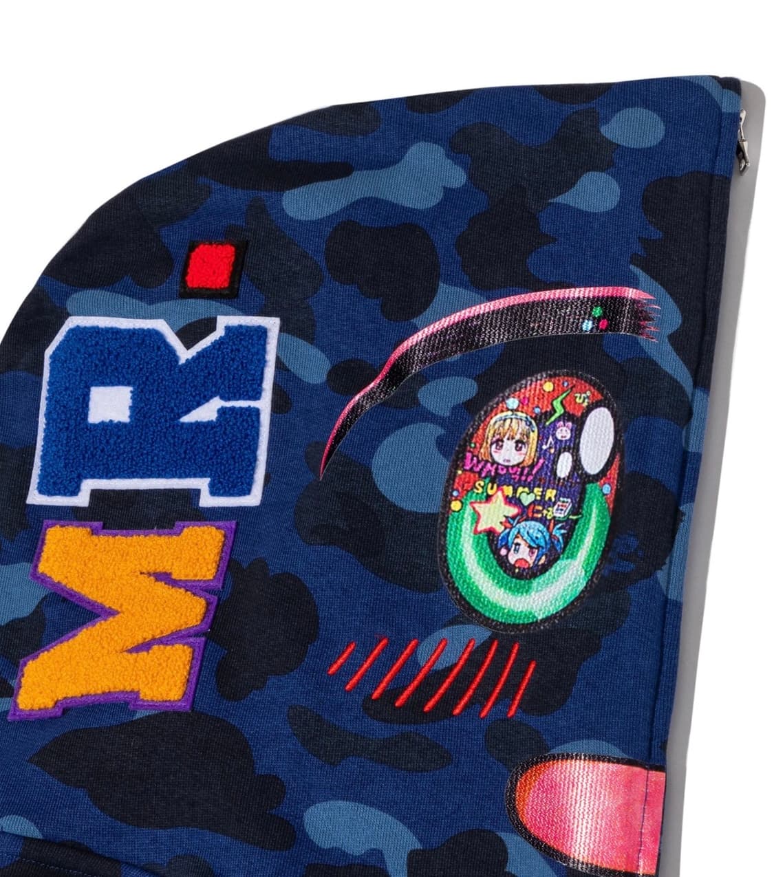 베이프 무라카미다카시 스튜디오 MR. 콜라보 샤크후디 상품이미지5