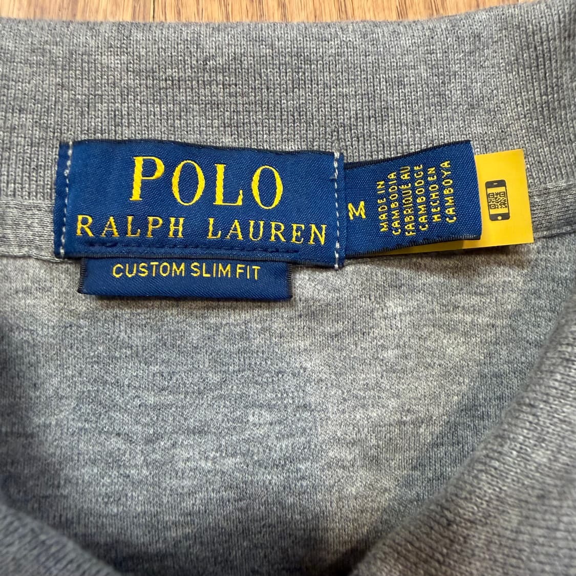 폴로 랄프로렌 소프트 코튼 커스텀 슬림핏 폴로 셔츠 상품이미지2