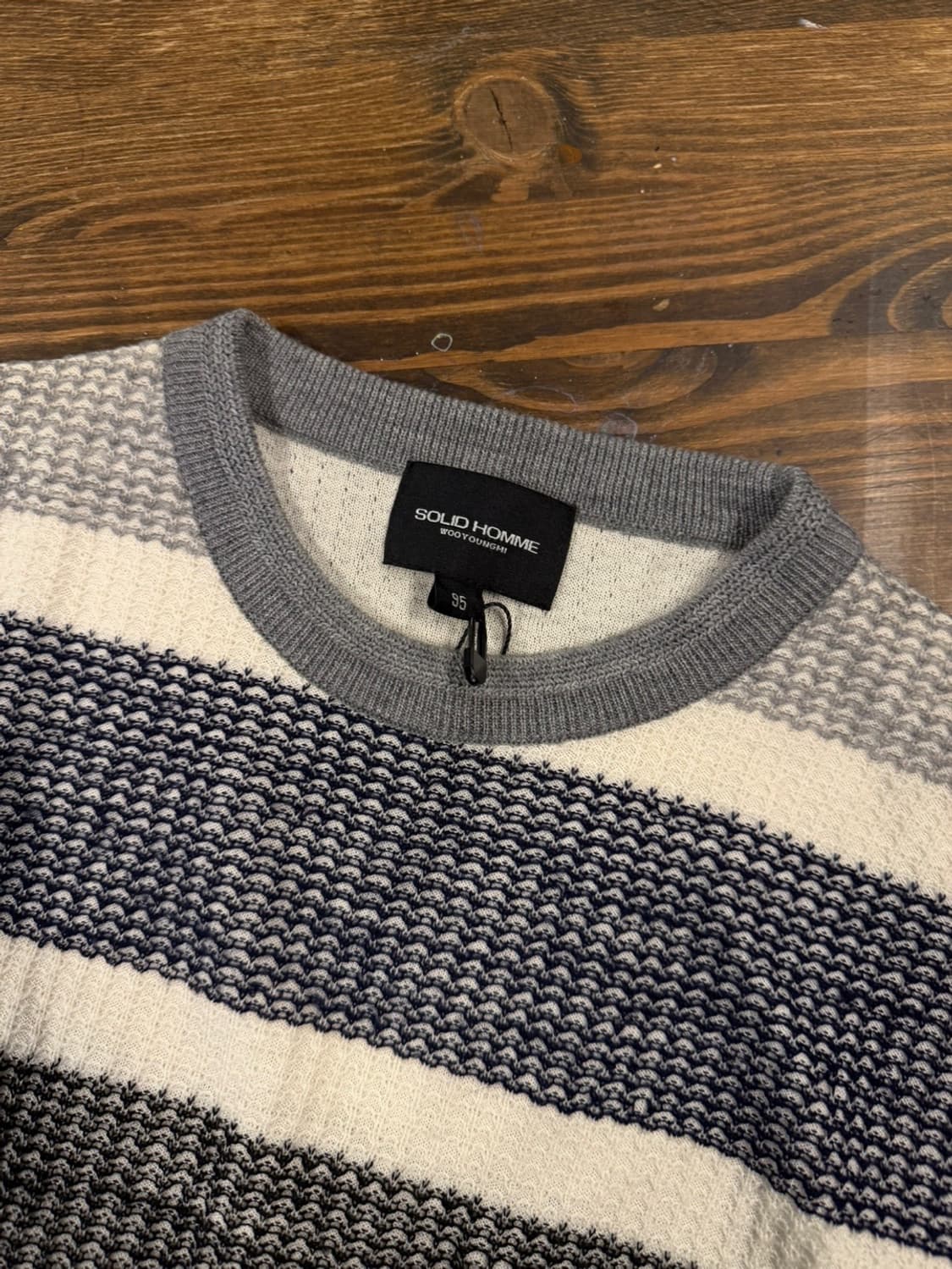 솔리드옴므 니트 95 상품이미지5