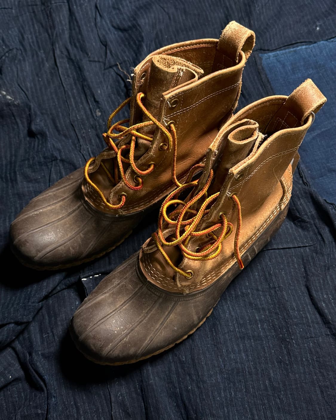 70-80‘s L.L.Bean 8‘ 풀그레인 빈부츠 US8M 상품이미지2
