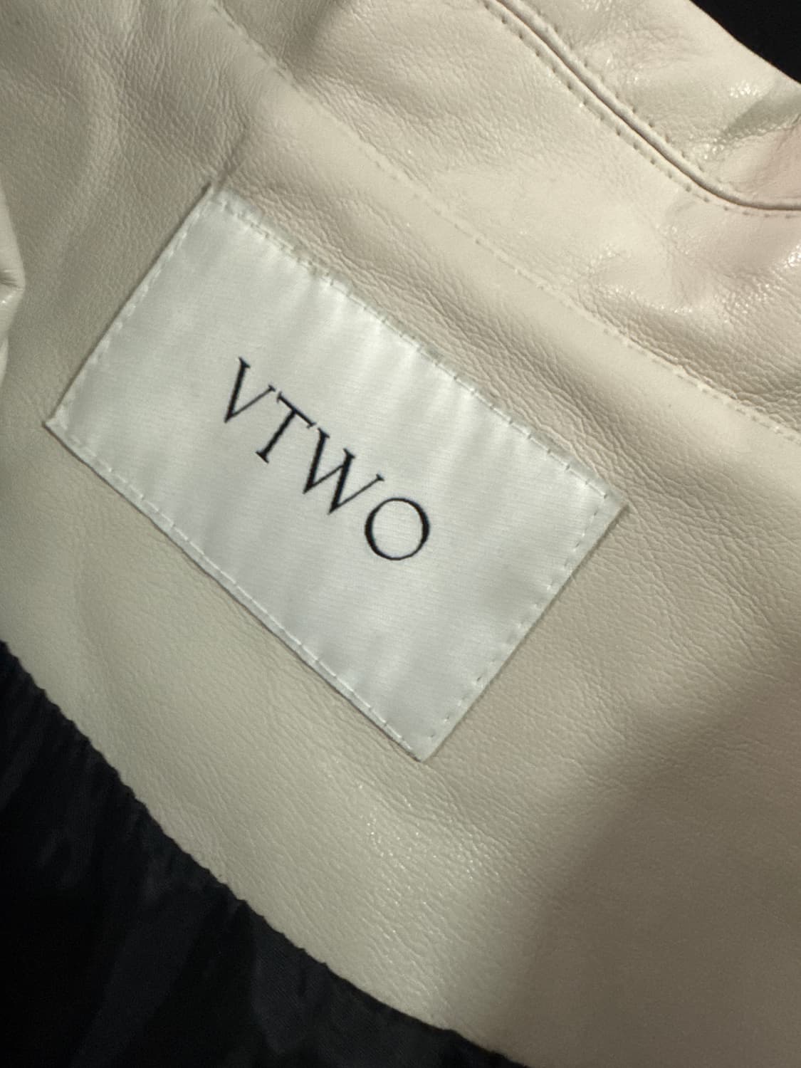 VTWO 브이투 빅 사이즈 페이크 레더 자켓 2XL 상품이미지3