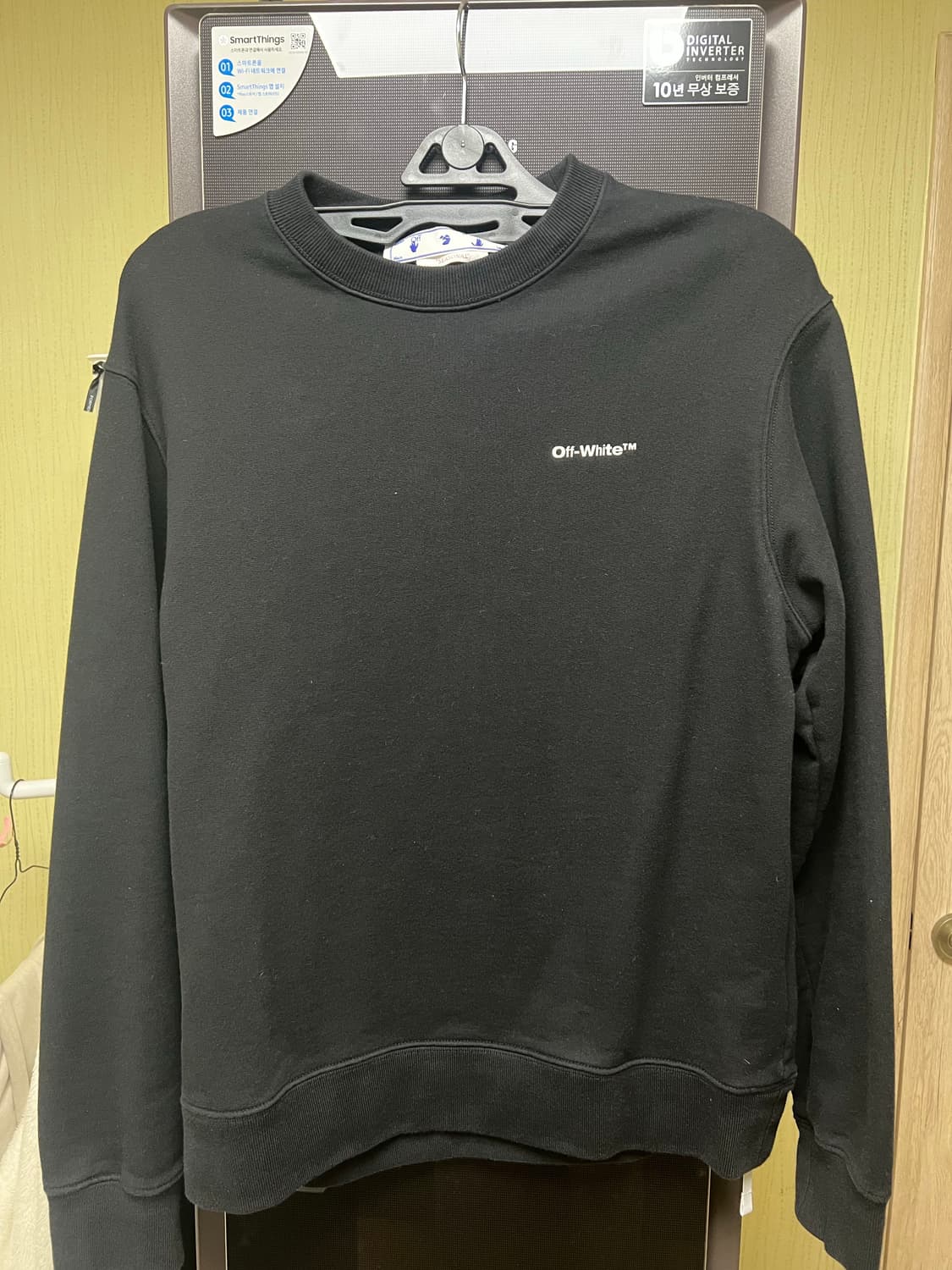 22f/w 오프화이트 웨이브 맨투맨 상품이미지2