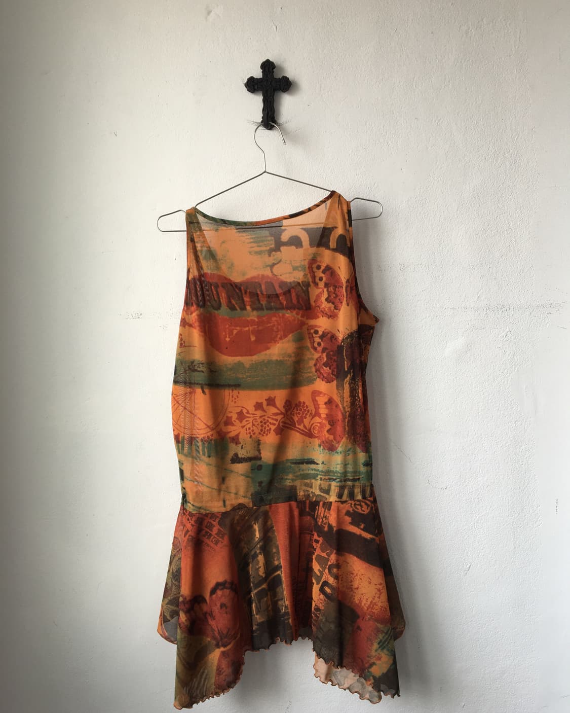 Full printing mesh sleeveless 상품이미지4