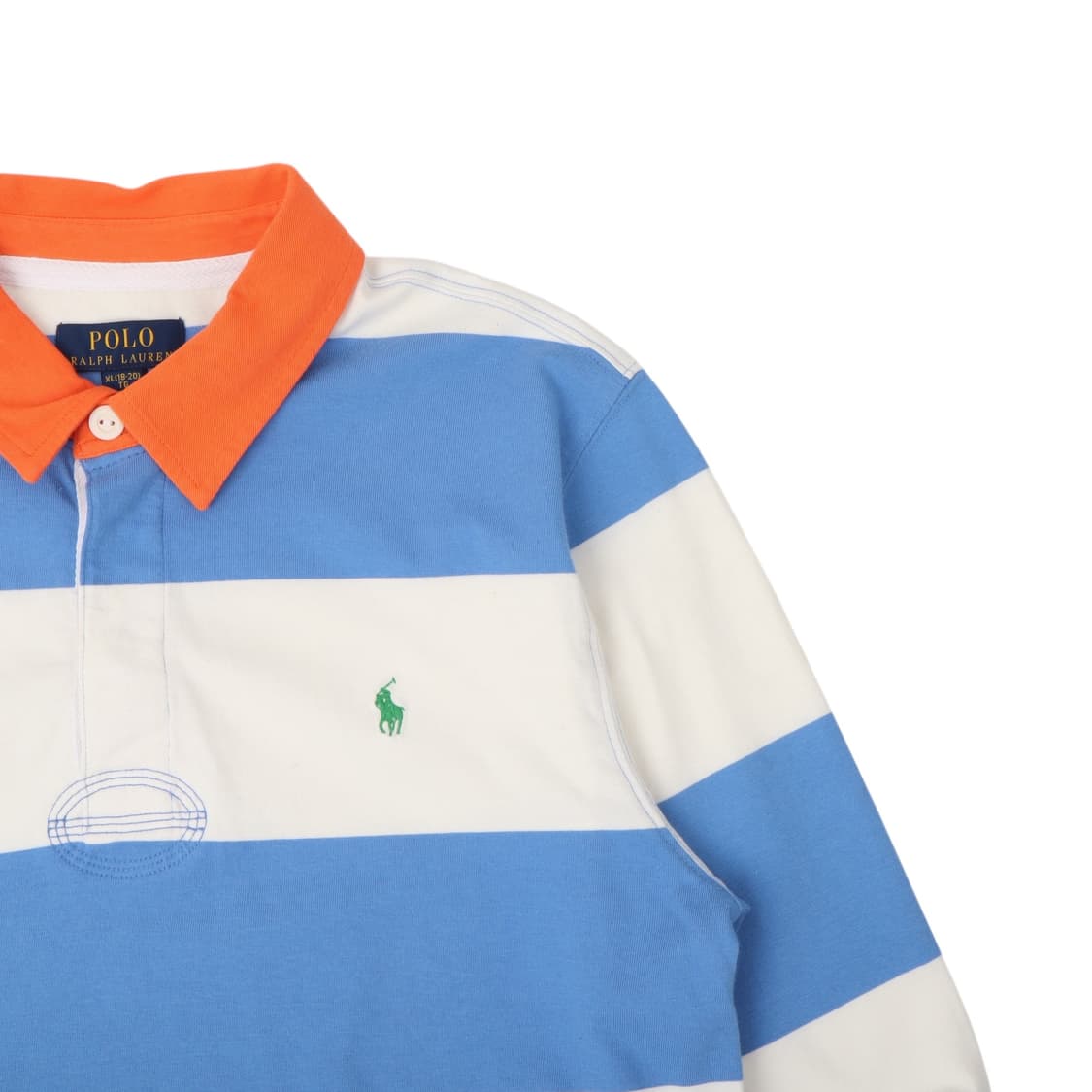 폴로 랄프로렌 럭비 블루 스트라이프 롱슬리브 상품이미지3