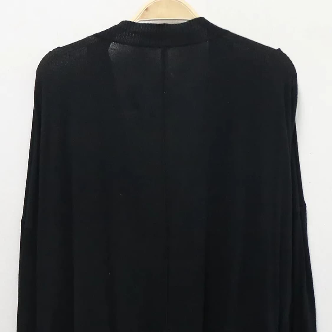 수나오 쿠와하라  유니크 레이온 혼방 롱 가디건 61320 상품이미지6