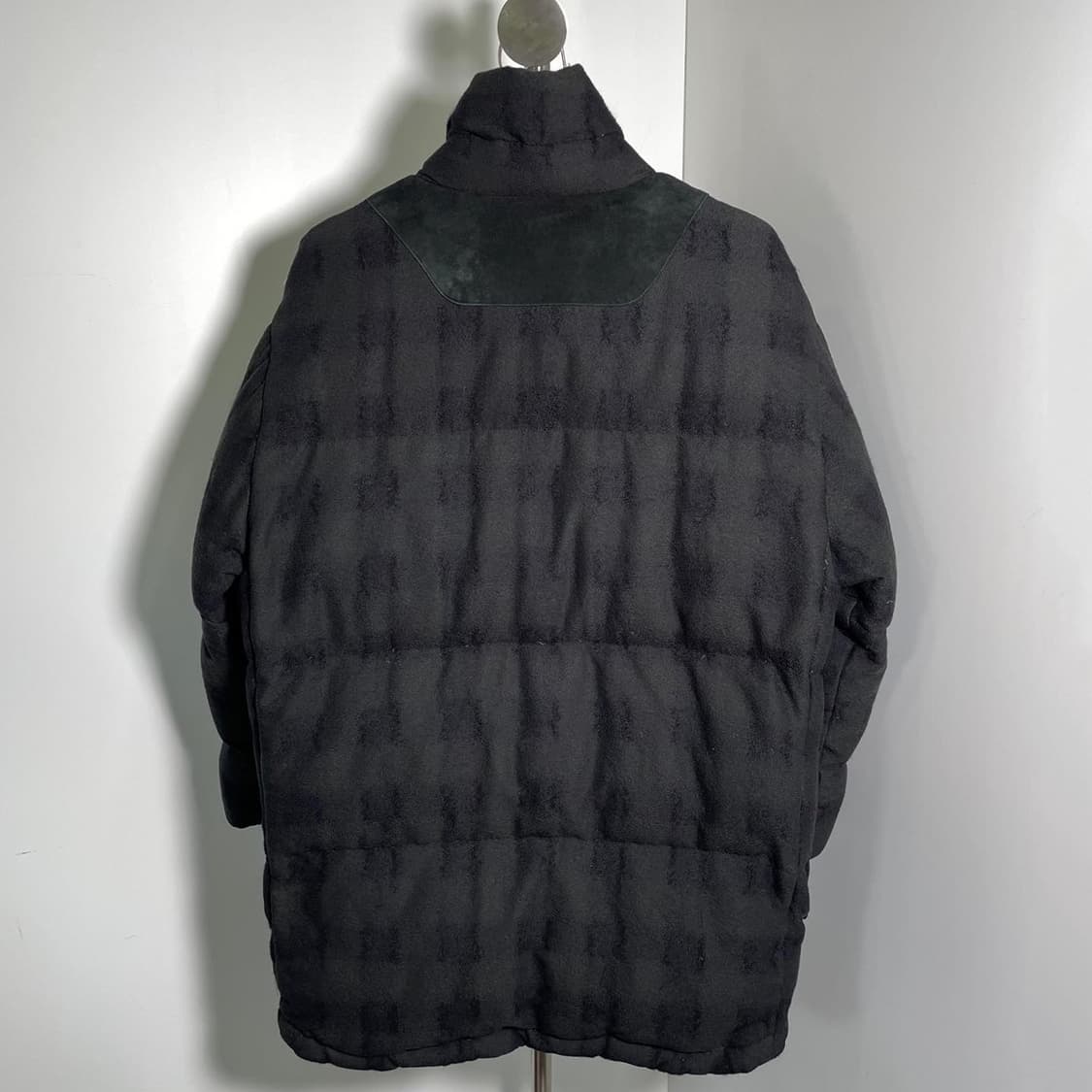 솔리드 옴므 우영미 블랙와치 타탄체크 구스다운 패딩 상품이미지2