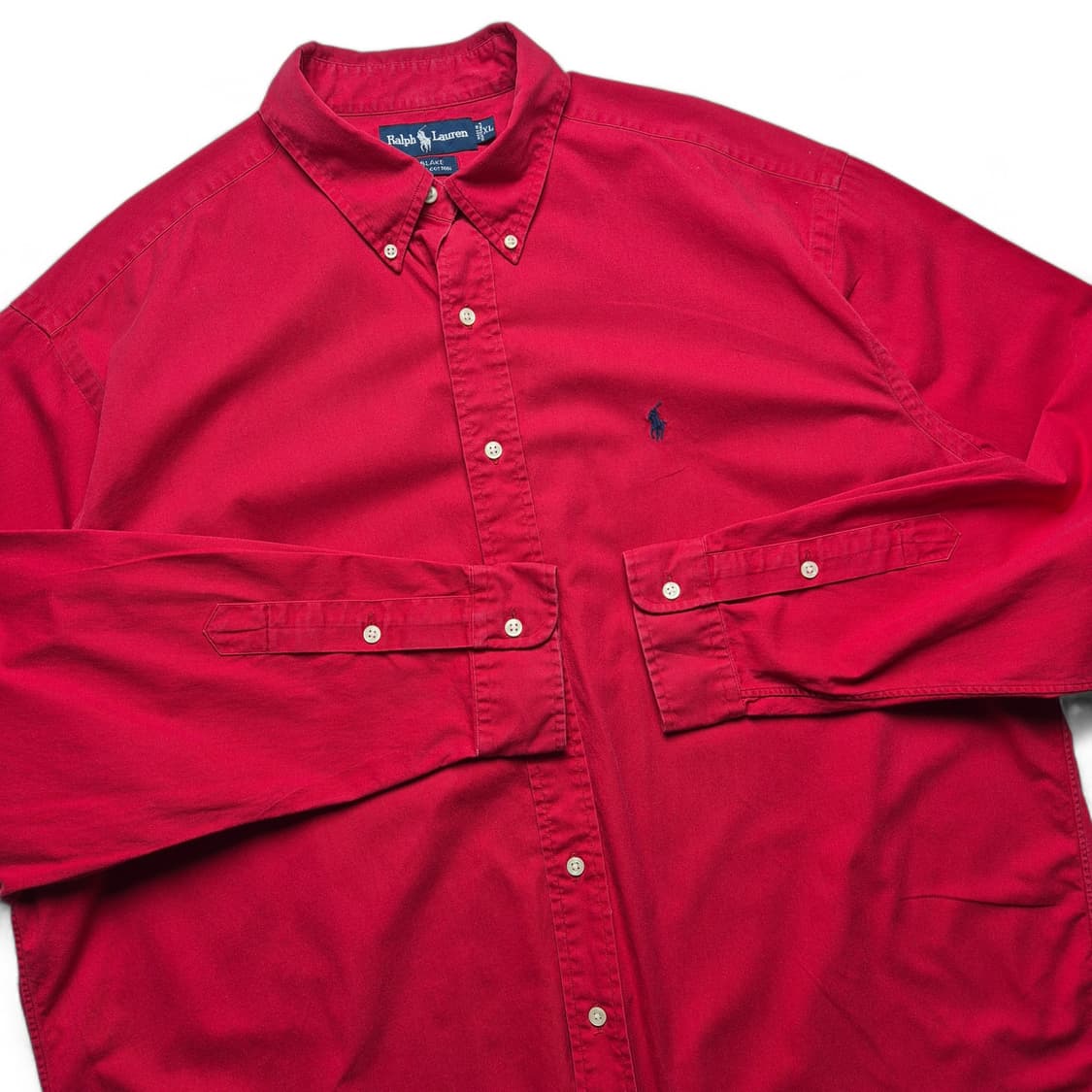 [XL] 폴로 랄프로렌 옥스포드 셔츠 레드 상품이미지8