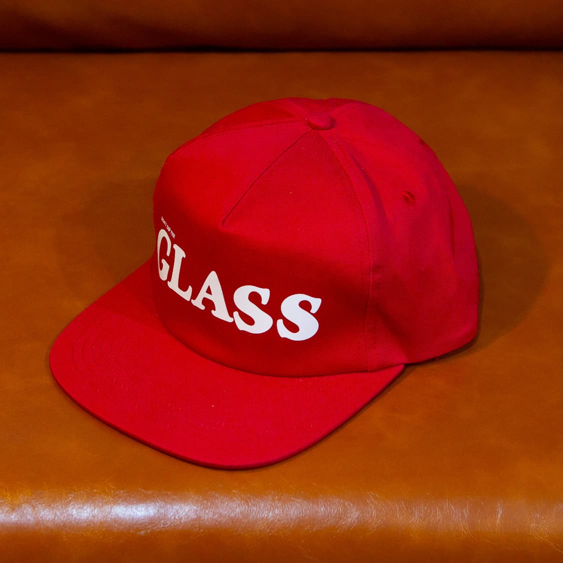 골프왕 Don't tap the Glass 머천 캡 레드 상품이미지3
