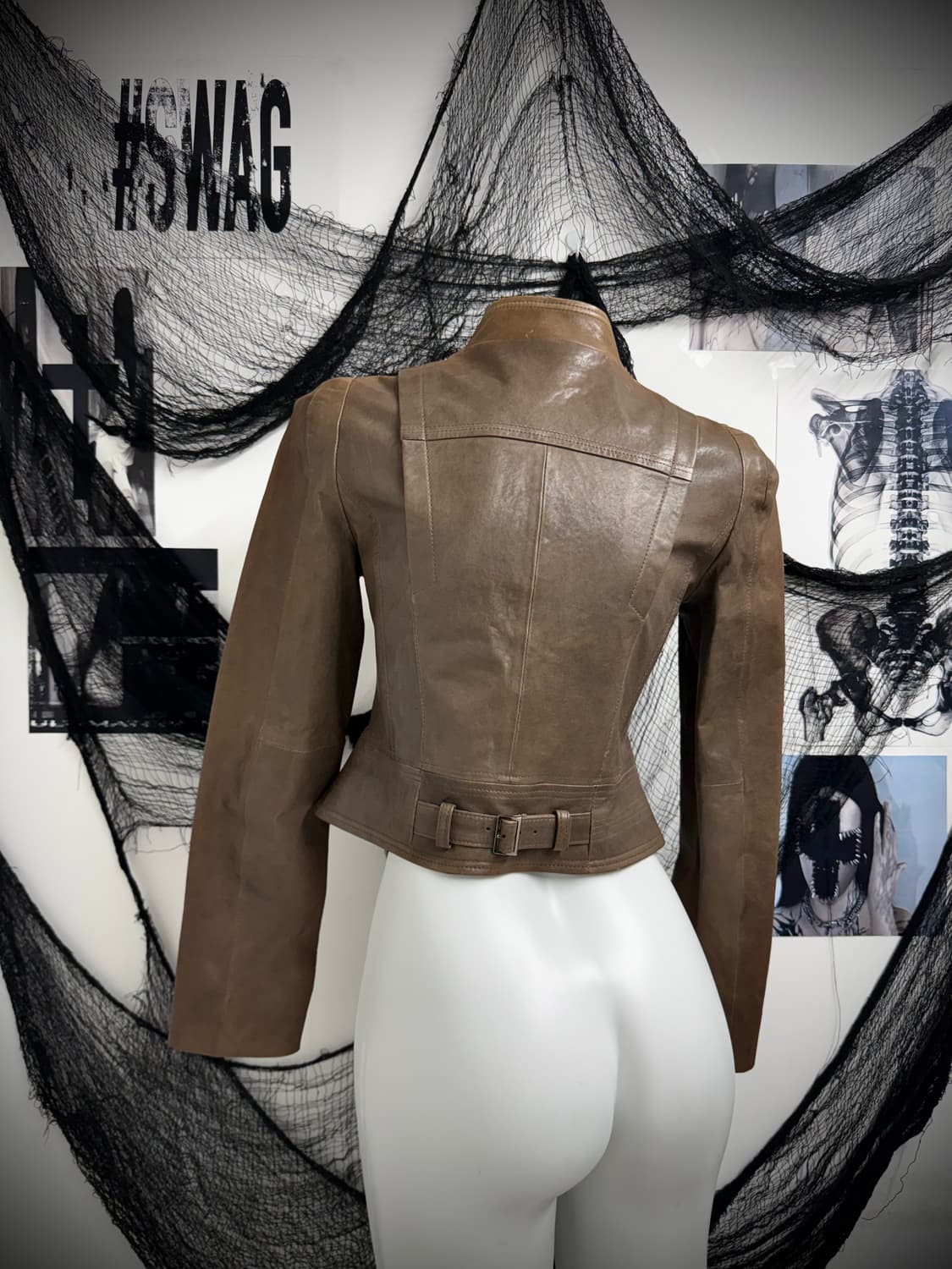 Real leather jacket 상품이미지6