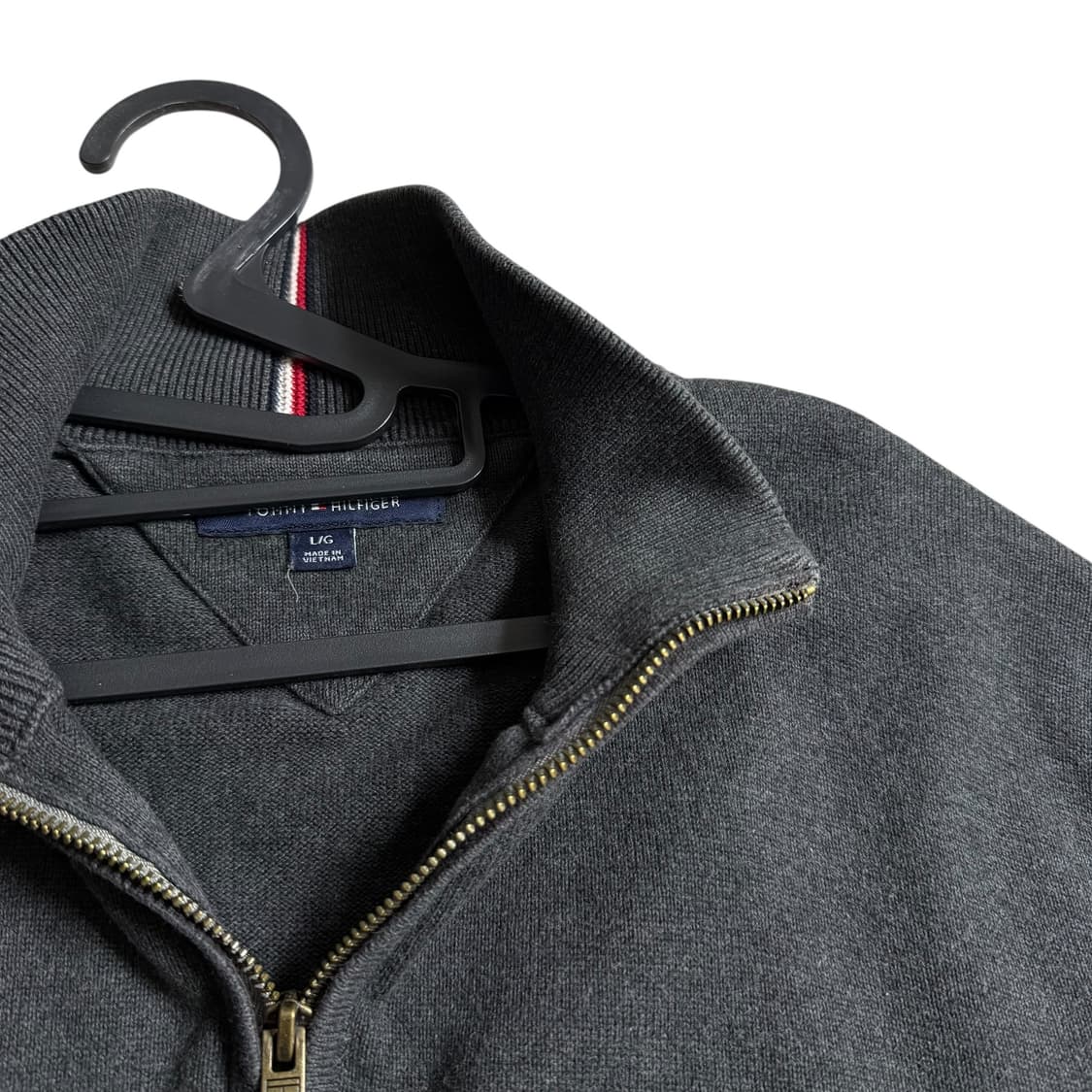 타미힐피거 니트 반집업 상품이미지2