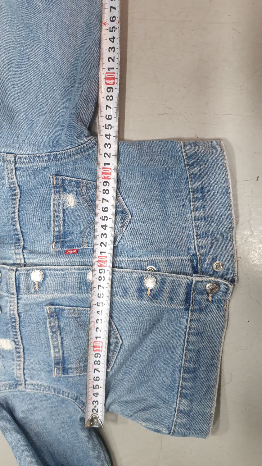 리바이스 여아 데님 크롭자켓 110 상품이미지4