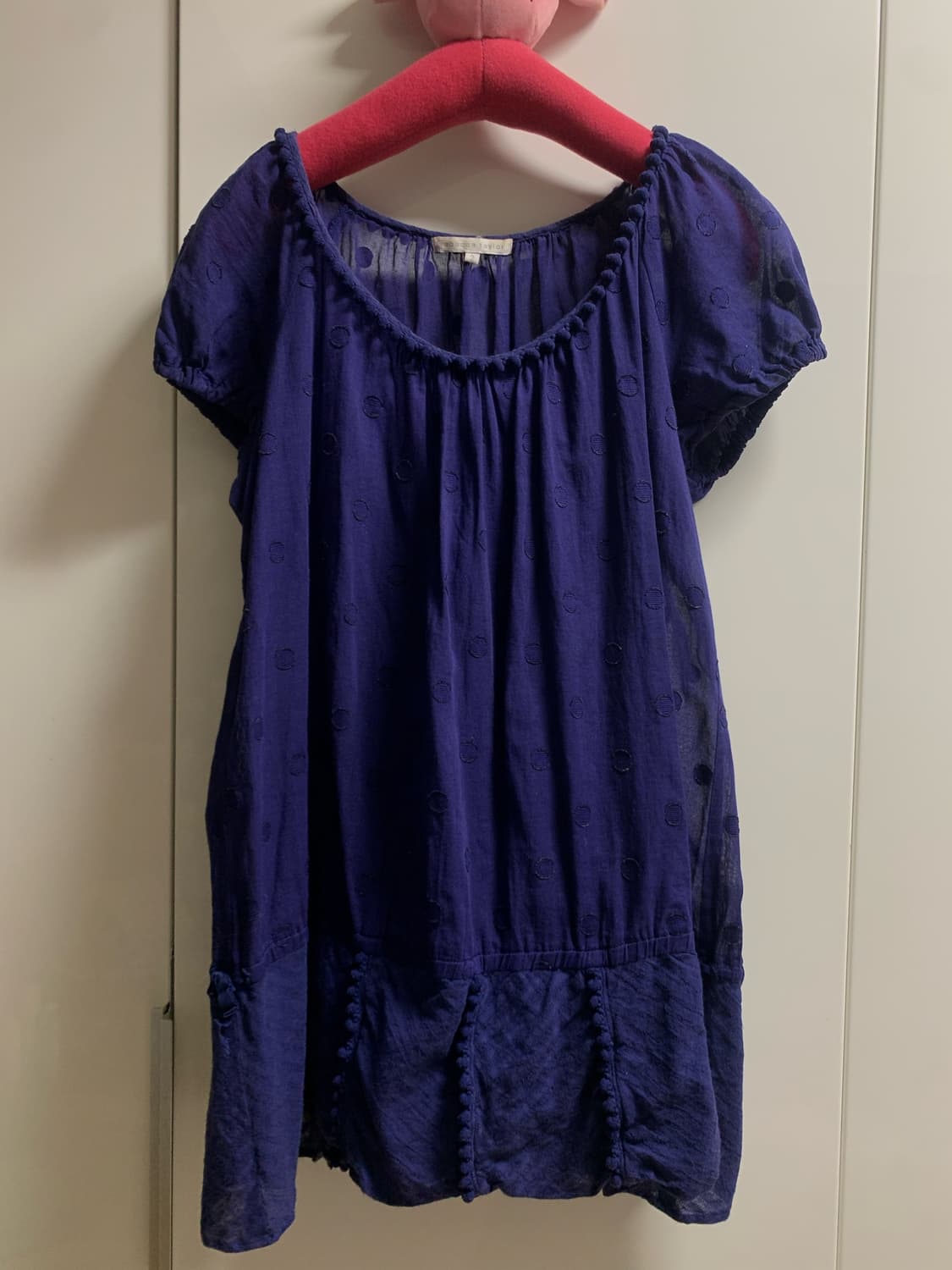Purple dot puff top☯️⏺️ 상품이미지1