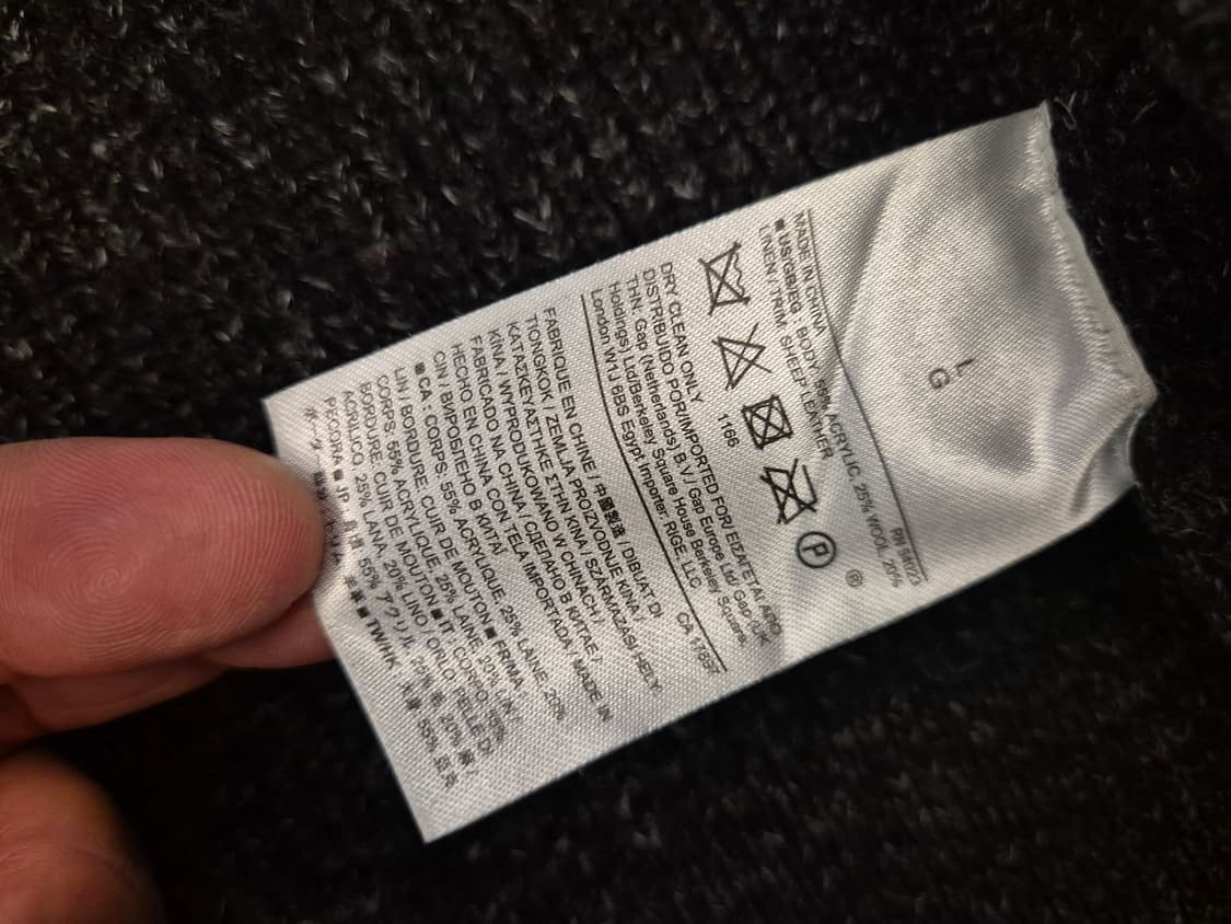 00s 바나나리퍼블릭 니트 짚업 상품이미지8