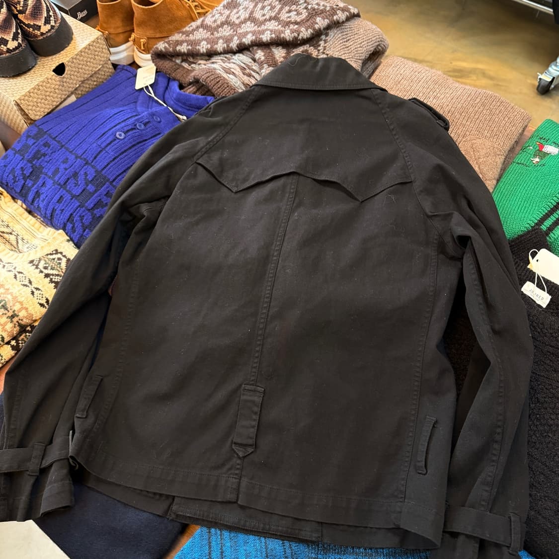 카반드 주카 더블 브레스트 자켓 견장 MADE IN JAPA 상품이미지6