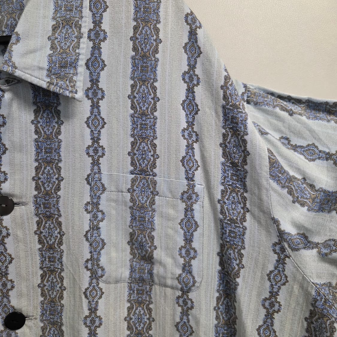 빈티지 쿠반 파자마 반팔 셔츠 XL-2XL(105-110) 상품이미지4