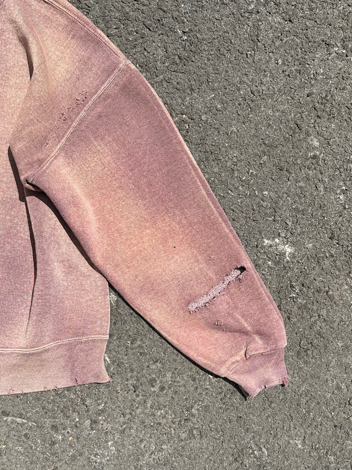  90‘s Russell Auburn Damage Fading Sweat 상품이미지8