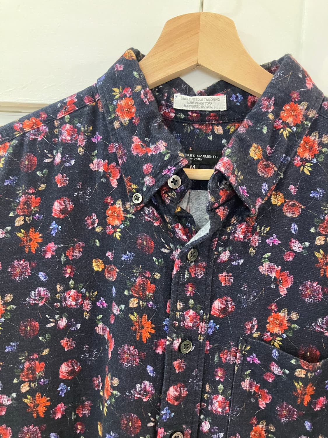 엔지니어드가먼츠 플라워 패턴 셔츠 상품이미지2