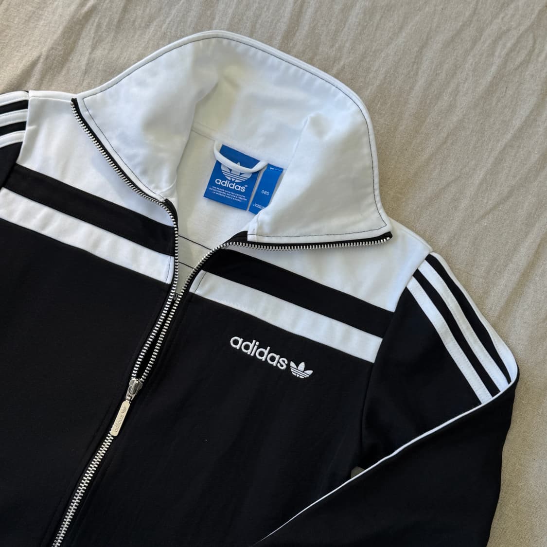 아디다스 빈티지 베켄바우어 검흰 유로파 져지 85 상품이미지2