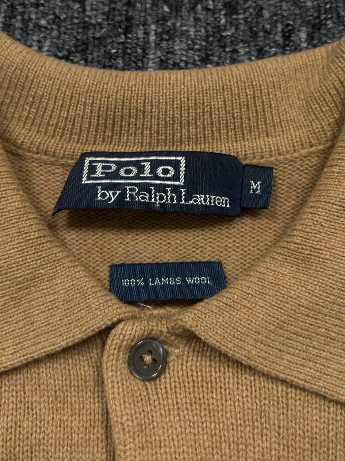 폴로 램스울 카라 니트 상품이미지5