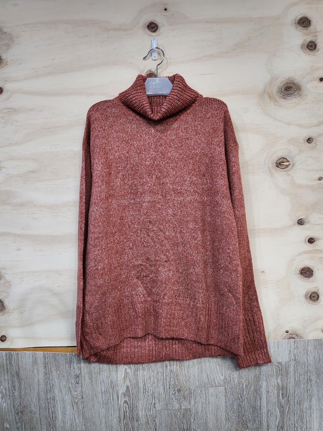 220) 여성 목폴라 니트 상품이미지1