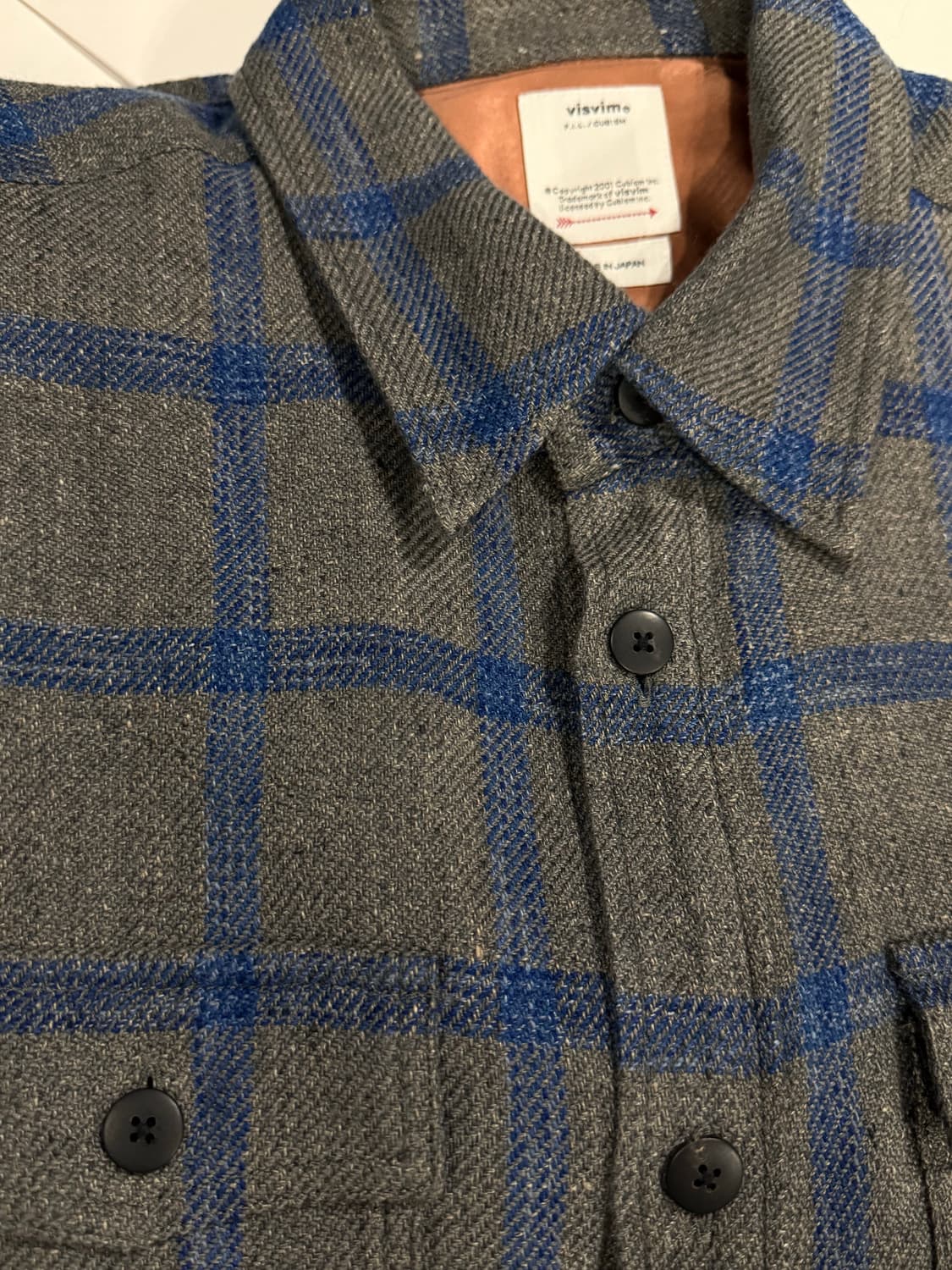 [1] 비즈빔 럼버 체크 셔츠 25ss 상품이미지2