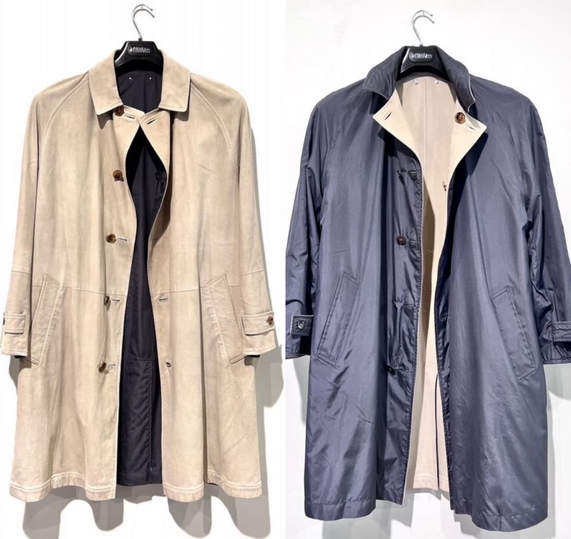 루이비통 리버서블 싱글코트(고트스킨/실크)52 사이즈-해외발송 상품이미지1