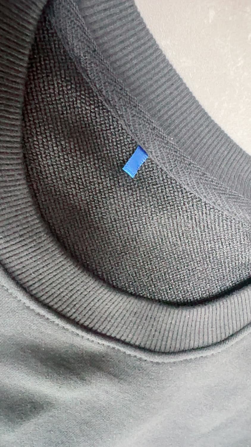 (새상품/XL)아더에러 테트리스 맨투맨 블랙 상품이미지5