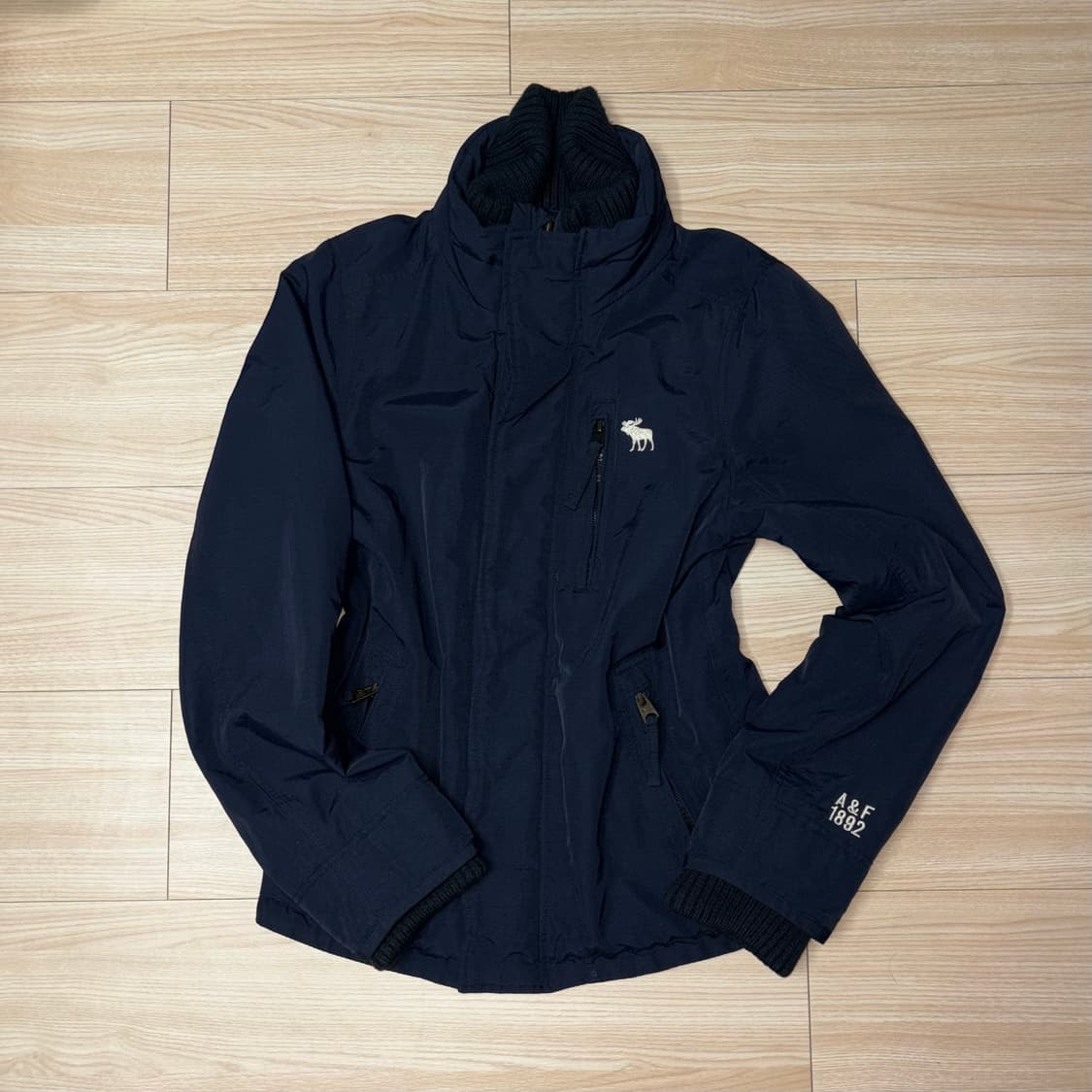 아베크롬비 더블넥 기모 자켓 상품이미지1