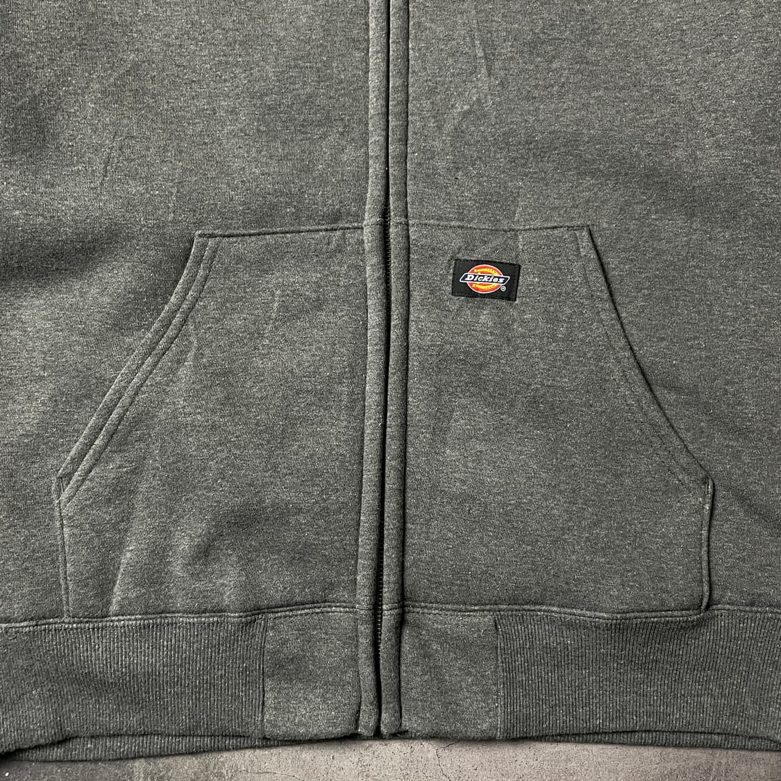 DICKIES 디키즈 빈티지 그레이 셰르파 후드 집업 A00824 상품이미지5