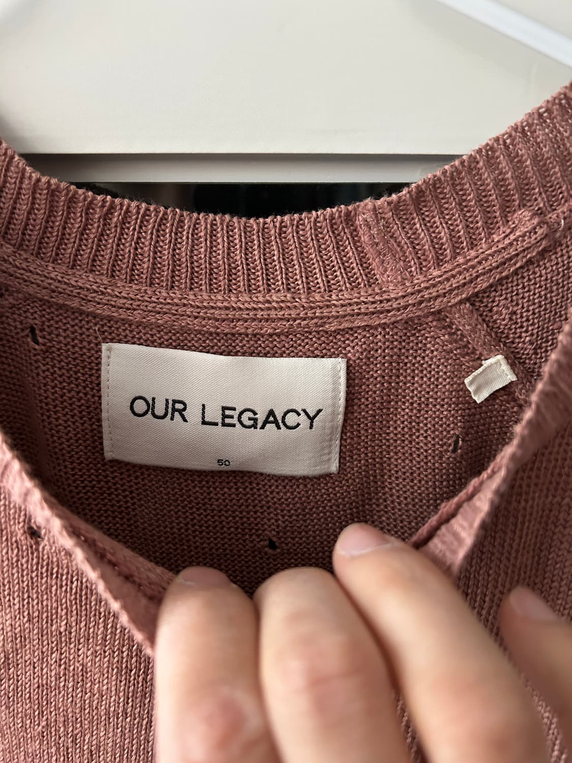 아워레가시 린넨 니트 풀오버 상품이미지2