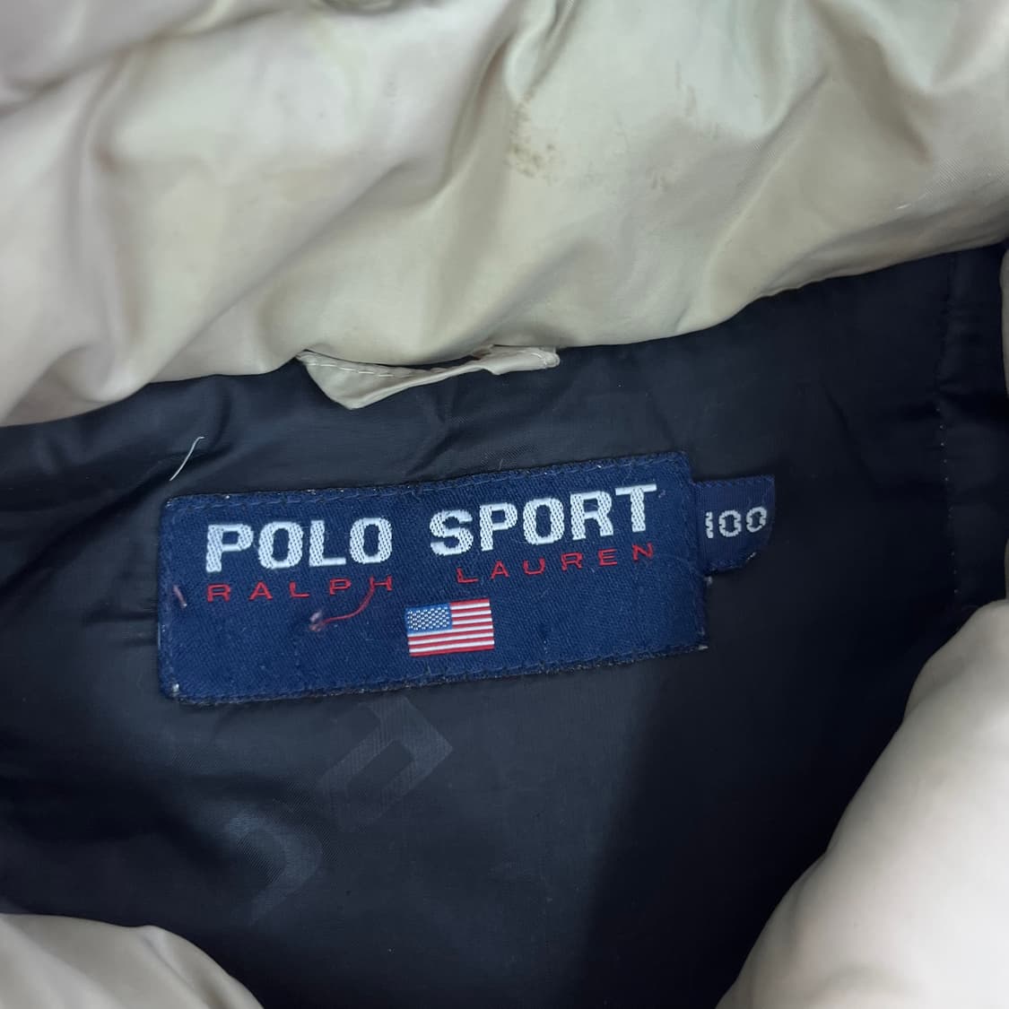 105 폴로랄프로렌 스포츠 덕다운 성조기 패딩 상품이미지3