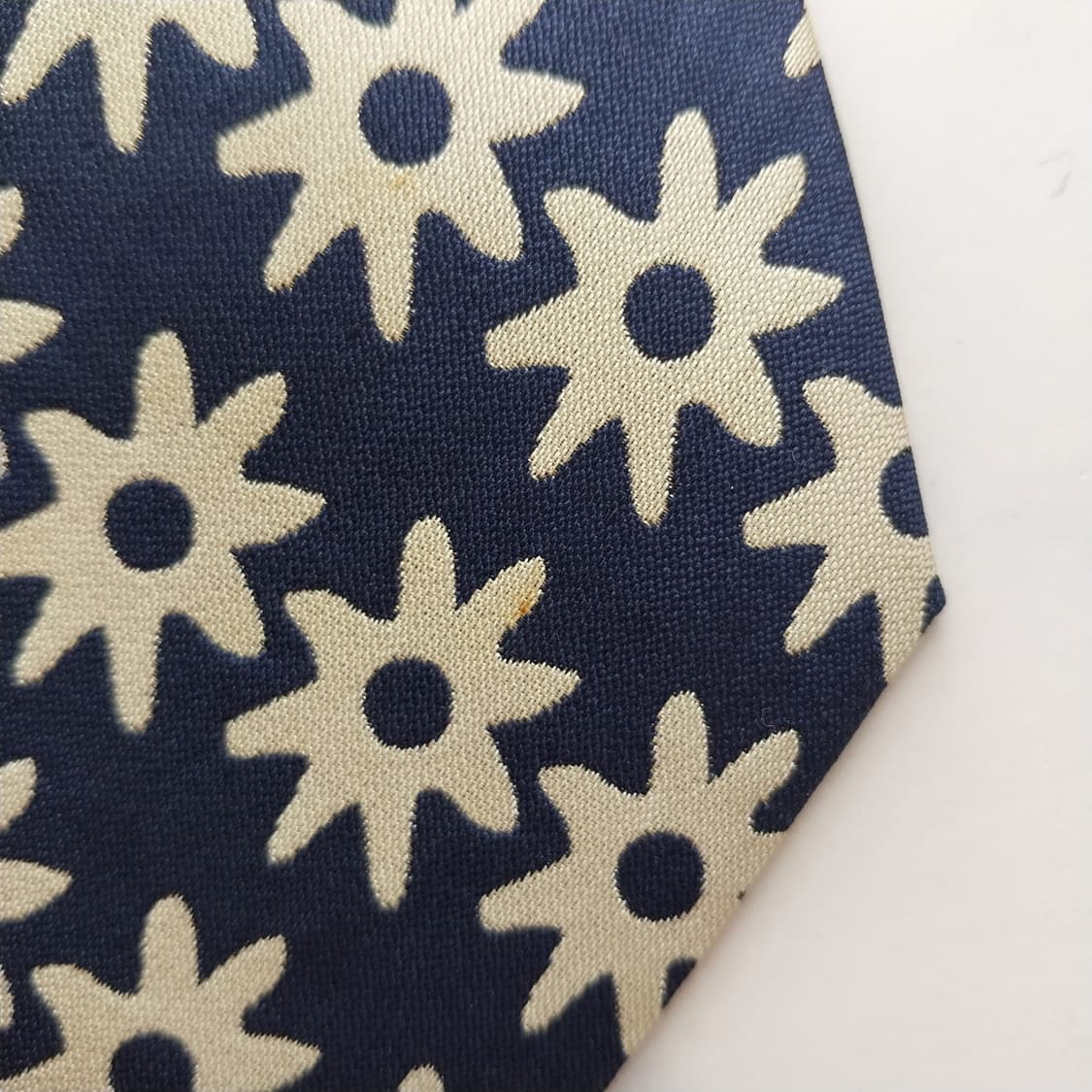 입생로랑 실크 네이비 플라워 패턴 넥타이 9.5cm A등급 K2411
 상품이미지9