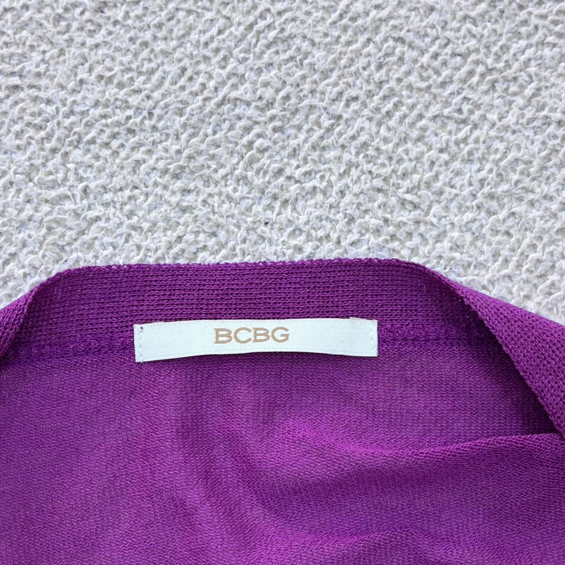 88-96-160 BCBG 여성 브이넥 가디건 0605E 상품이미지3