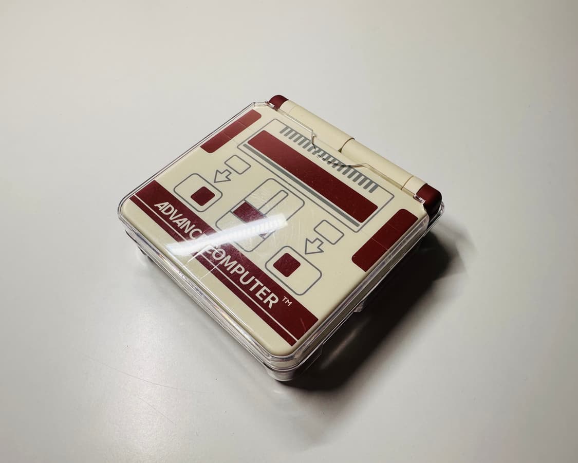 닌텐도 GBA 게임보이 어드밴스 백라이트 패미컴 에디션 판매 상품이미지4