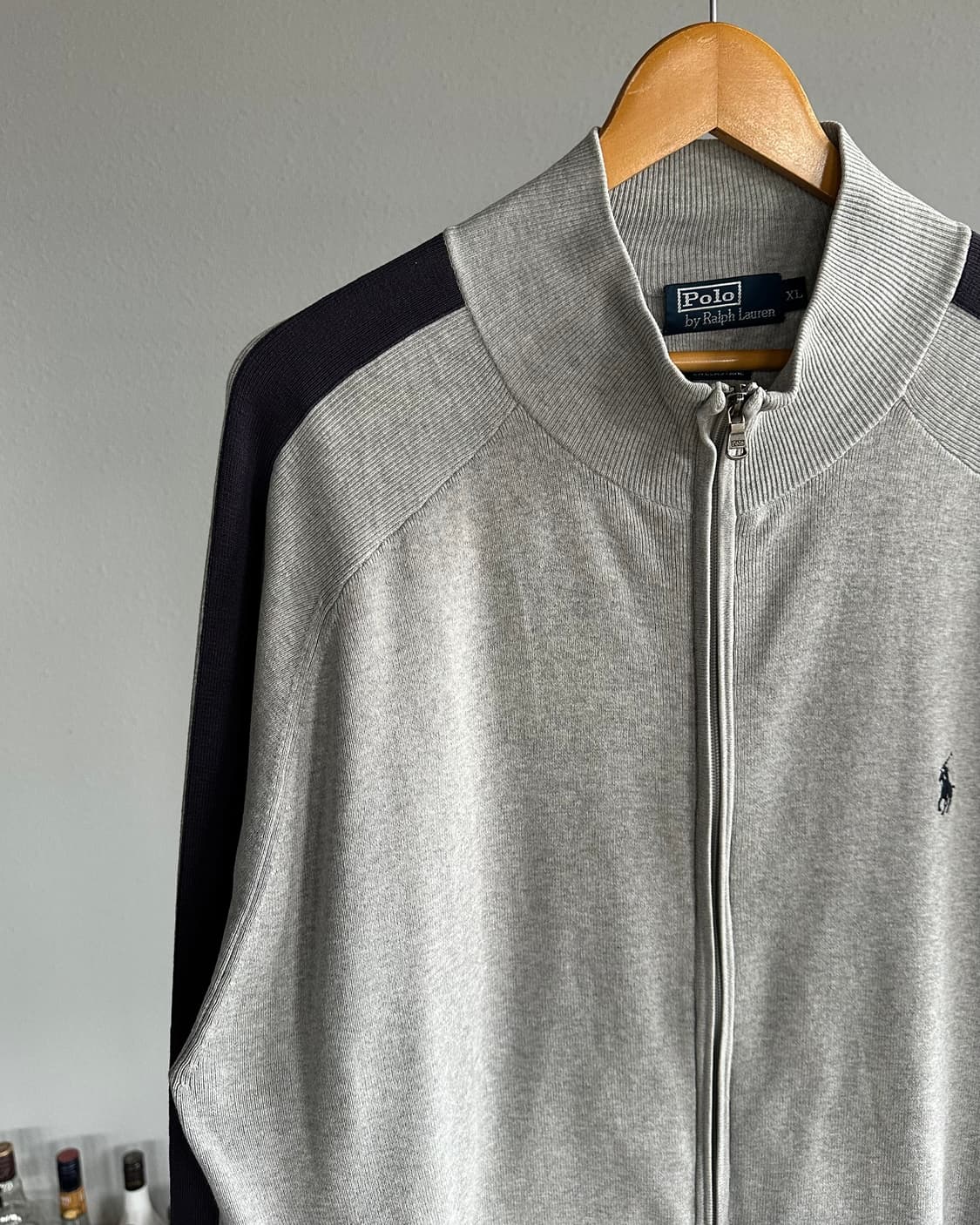 [XL]폴로 랄프로렌 투웨이 그레이 집업 상품이미지2