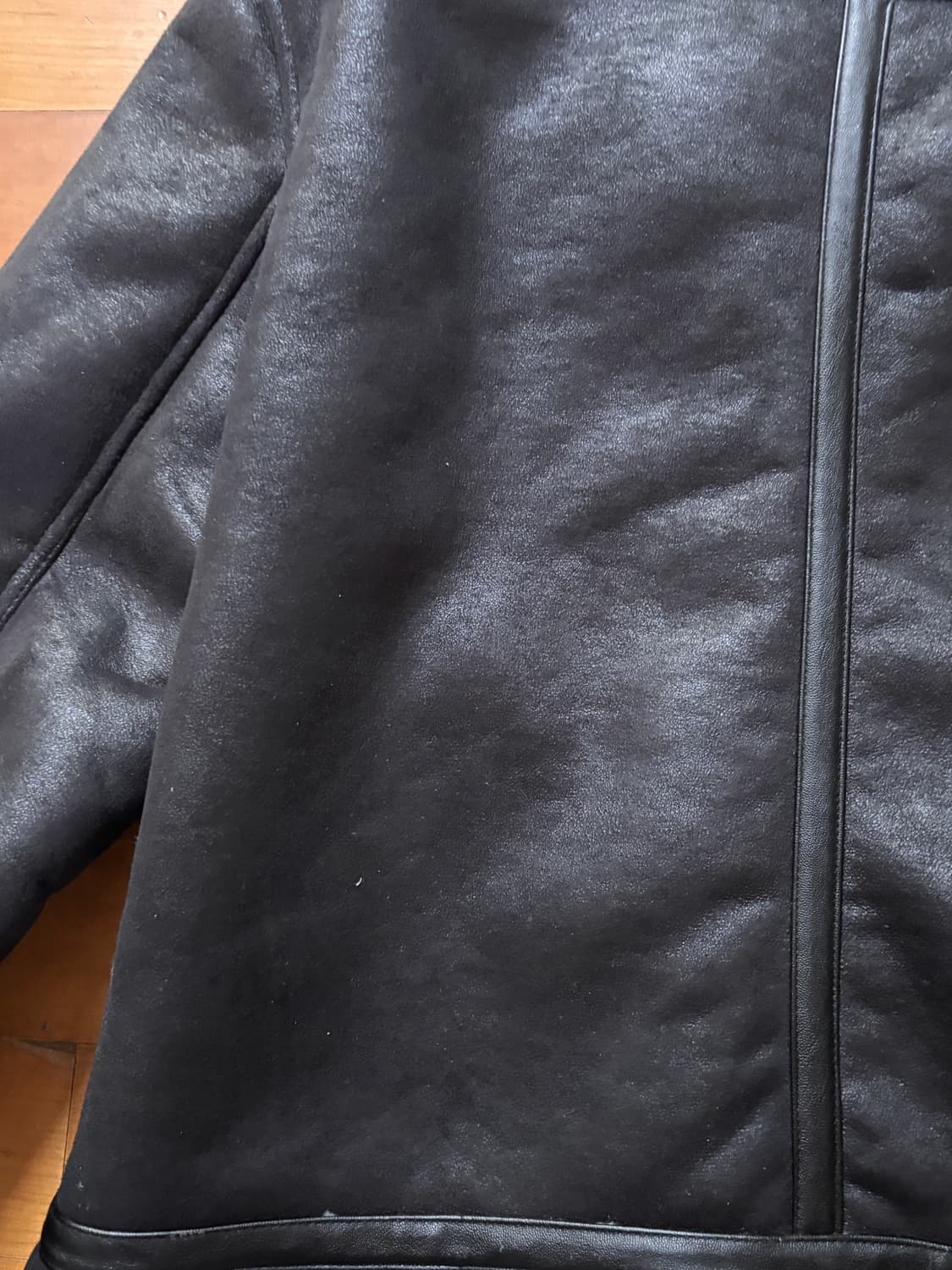 행텐 무스탕 자켓 라지 사이즈 상품이미지6