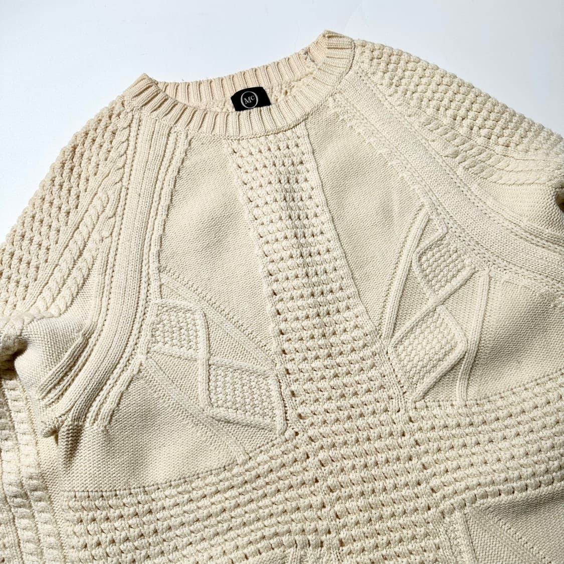 알렉산더 맥퀸 울 케이블 니트 상품이미지3