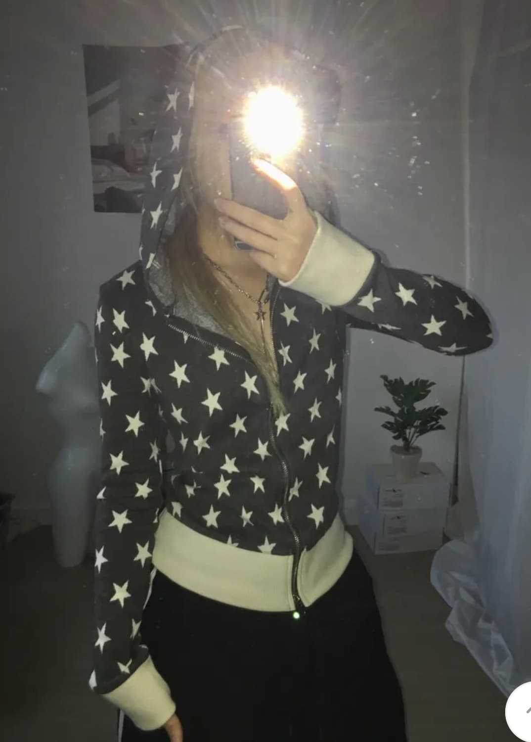 별 투웨이 후드집업 상품이미지2