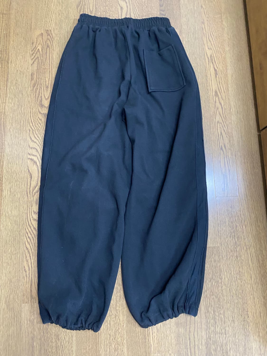 스페이스 사이드라인 트랙 스웻 팬츠 블랙 os 상품이미지2