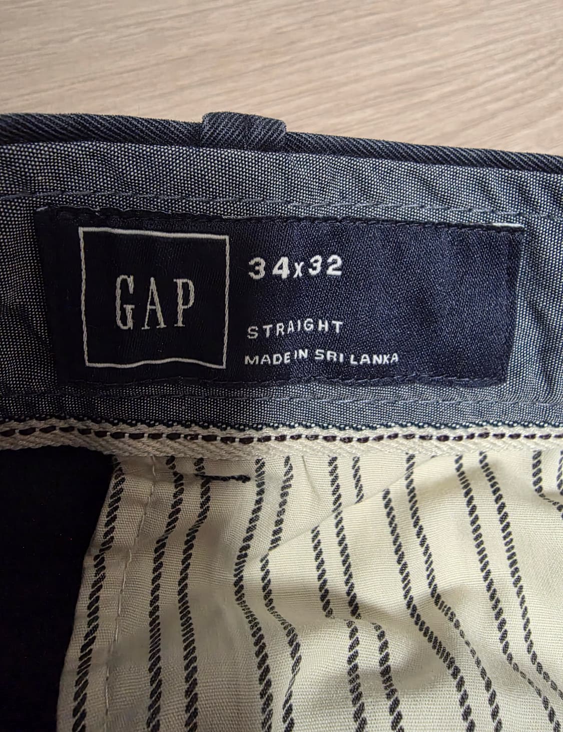 GAP 남성 바지 Navy 34x32
 상품이미지4