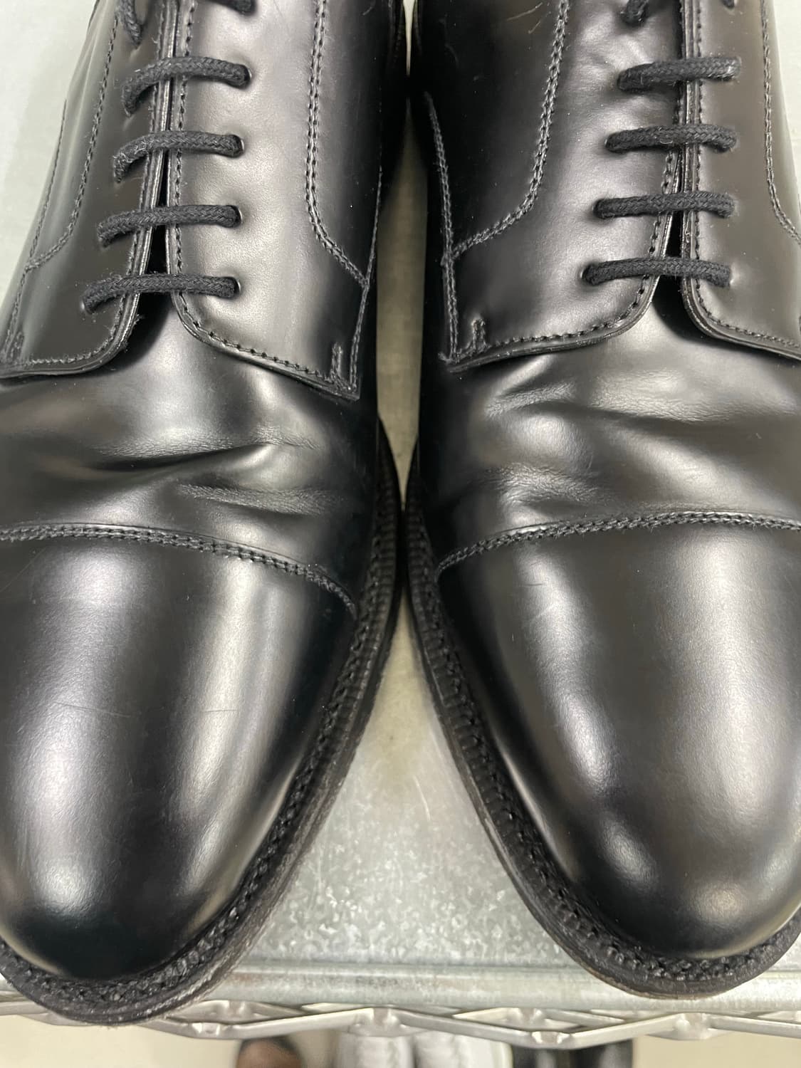 얀코 레더 로퍼 블랙 9.5 상품이미지7