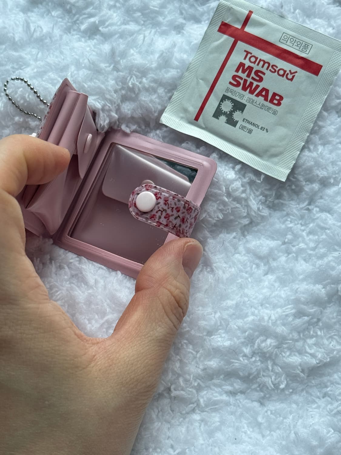 고전 마론 거울.동전지갑 키링 상품이미지2